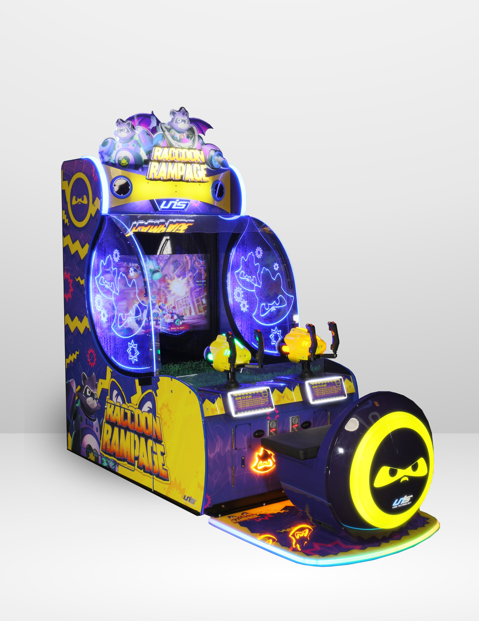 Raccoon Rampage 2-Player